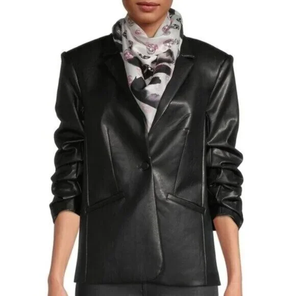 Alexander McQueen Watercolor Skull-Print Silk Scarf
